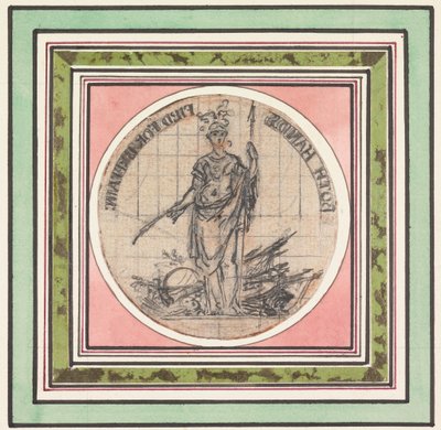 Design for a Medal: Boths Hand Fil'd for Britain av Hubert Francois Gravelot
