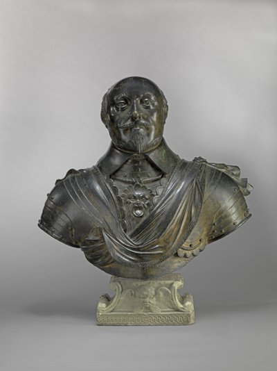 Robert Bertie (1582-1642) 1. jarl av Lindsey, ca. 1640 (bronse) av Hubert Le Sueur