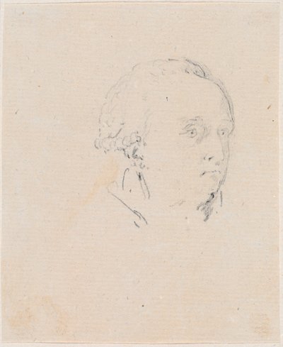 Leder av en mann av Hubert Robert