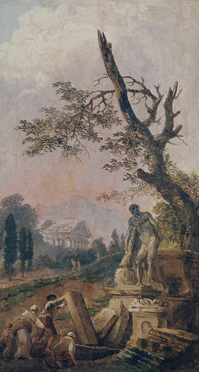 Ruiner av Hubert Robert