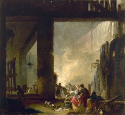 Klesvasken av Hubert Robert