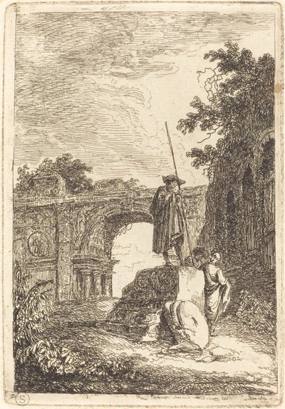 Triumfbuen av Hubert Robert