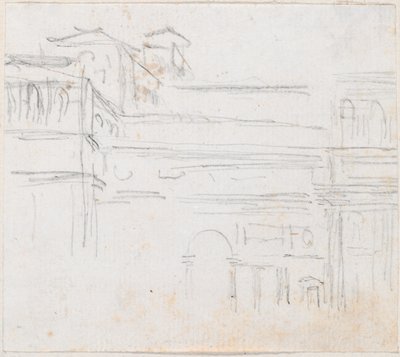 Villa Medici av Hubert Robert