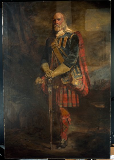 John Gordon fra Glenbucket av Hubert von (studio of) Herkomer