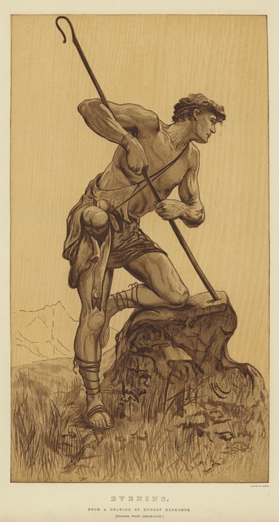 Kveld av Hubert von Herkomer