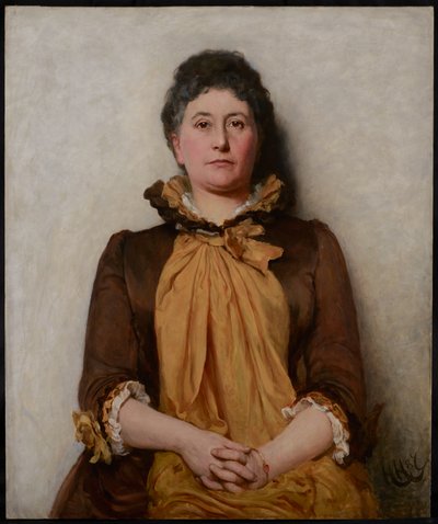 Josephine Dockar-Drysdale (olje på lerret) av Hubert von Herkomer