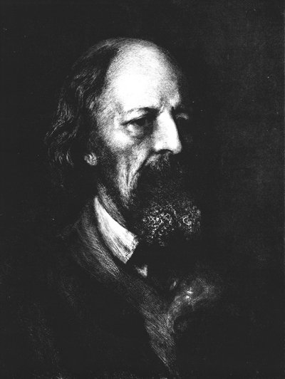 Lord Tennyson, c1880, 1911 av Hubert von Herkomer