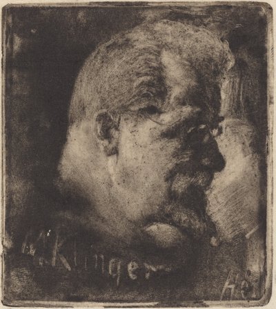 Max Klinger av Hubert von Herkomer