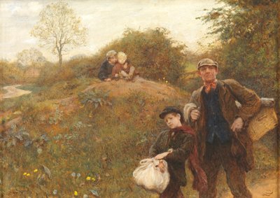 Går videre, 1891 av Hubert von Herkomer