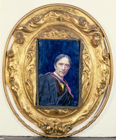 Selvportrett av kunstneren, 1878 (olje) av Hubert von Herkomer