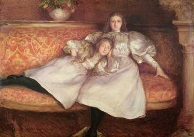 Baron von Erlangers døtre av Hubert von Herkomer