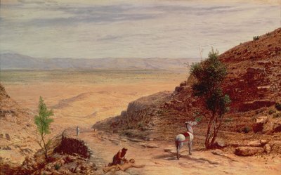 Veien mellom Jerusalem og Jeriko av Hubert von Herkomer