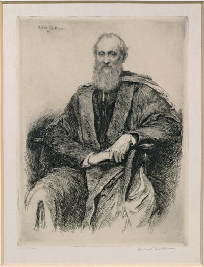 William Thomson, 1st Baron Kelvin (1824-1907) britisk matematiker og fysiker, 1891 av Hubert von Herkomer