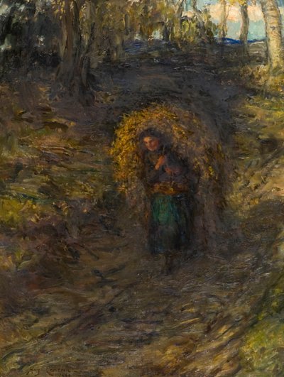 Fern Gatherer av Hugh Cameron