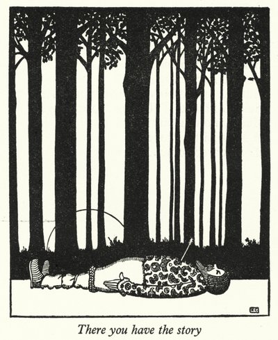 Der har du historien (litho) av Hugh Chesterman