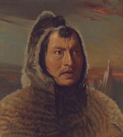 Portrett av en eskimo av Hugh Collins