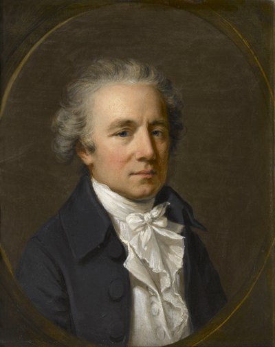 Nathaniel Marchant, RA, ca. 1780 (olje på tre) av Hugh Douglas Hamilton