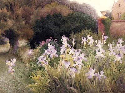 Burton Bradstock, Dorset, mot kvelden av Hugh L. Norris