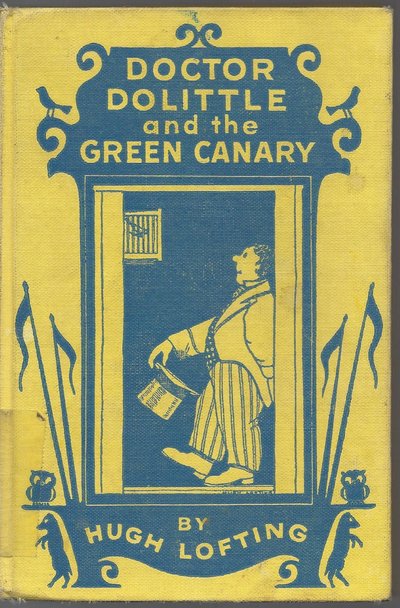 Bokomslag for Doctor Dolittle and the Green Canary av Hugh Lofting, 1940-tallet av Hugh Lofting