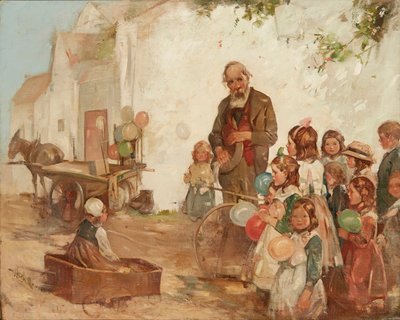 The Gundy Man (olje på lerret) av Hugh Munro