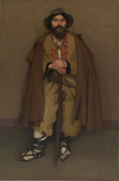 En fjellgjeter, 1901 av Hugh Ramsay