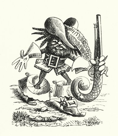 Swashbuckler (litho) av Hugh Rowley