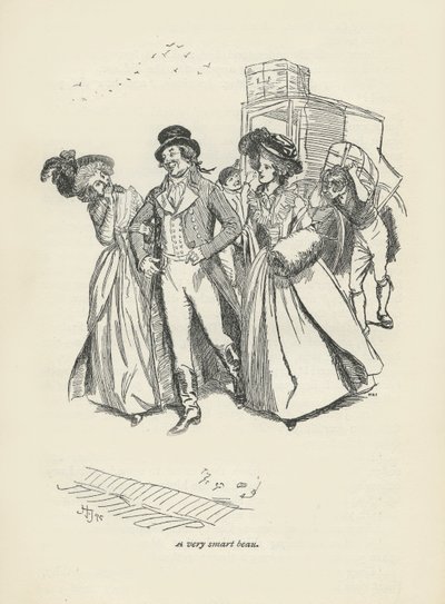 En veldig smart skjønnhet, 1896 av Hugh Thomson