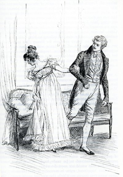"Franz Churchil og Emma" av Hugh Thomson