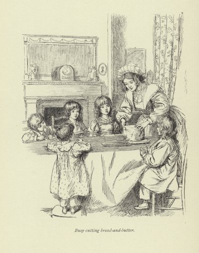 Illustrasjon for Amos Barton av George Eliot av Hugh Thomson