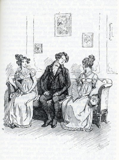 Illustrasjon for "Emma" av Jane Austen (illustrasjon) av Hugh Thomson