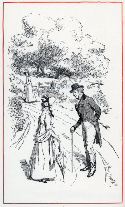 Illustrasjon for "Emma" av Jane Austen (illustrasjon) av Hugh Thomson