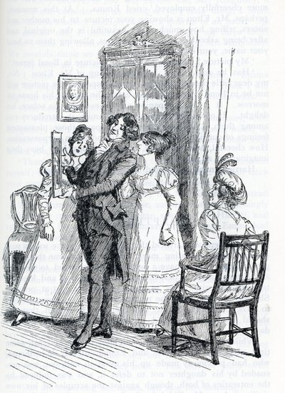 Illustrasjon for "Emma" av Jane Austen (illustrasjon) av Hugh Thomson