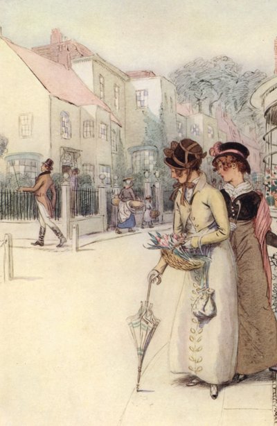 Illustrasjon for Quality Street av Hugh Thomson