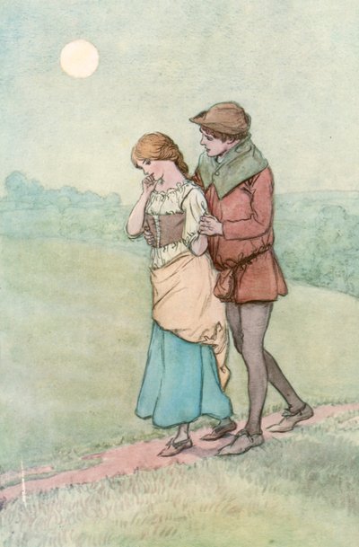 Illustrasjon for Shakespeares As You Like It av Hugh Thomson