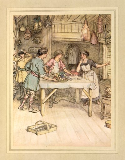 Tilbereder mat, fra 