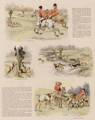 Red Herrings av pakkepost (chromolitho) av Hugh Thomson