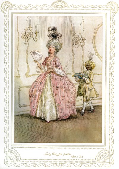 Richard Brinsley Sheridans 'The School for Scandal' av Hugh Thomson