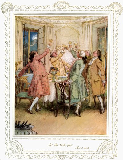 Richard Brinsley Sheridans skuespill av Hugh Thomson