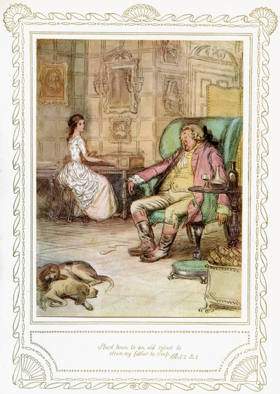 Richard Brinsley Sheridans skuespill av Hugh Thomson