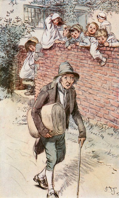 Barna kalte ham alltid gamle mester Marner av Hugh Thomson