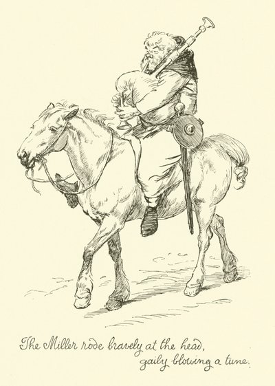 The Miller (litho) av Hugh Thomson