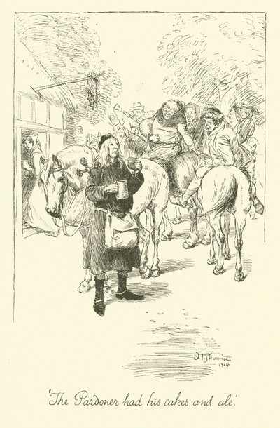 Benåderen (litho) av Hugh Thomson