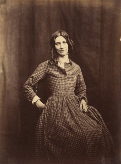 Pasient, Surrey County Lunatic Asylum, 1850-58. av Hugh Welch Diamond