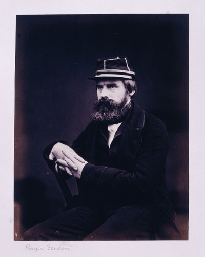 Portrett av Roger Fenton av Hugh Welch Diamond