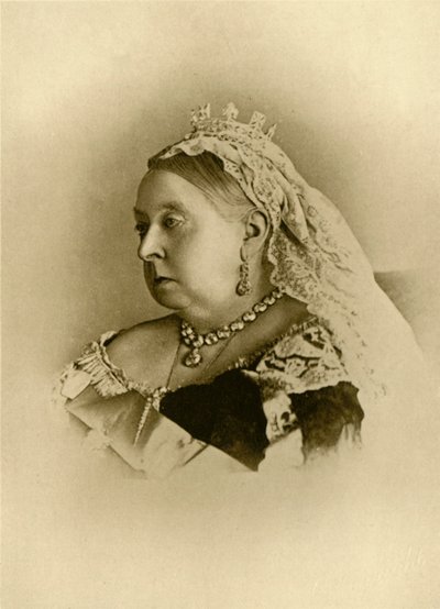 Dronning Victoria, c1894, 1901. av Hughes and Mullins
