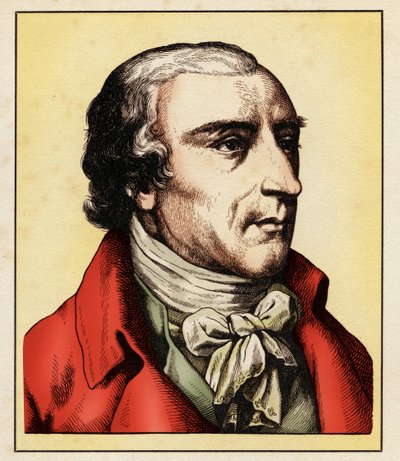 Joachim Heinrich CAMPE (29. juni 1746 - 22. oktober 1818) 1854 (gravering) av Hugo Bürkner