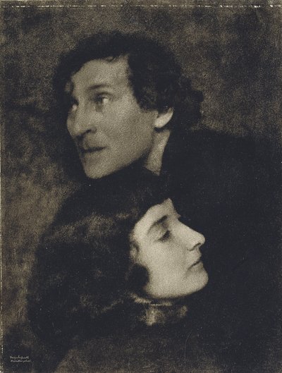 Marc og Bella Chagall, 1923. av Hugo Erfurth