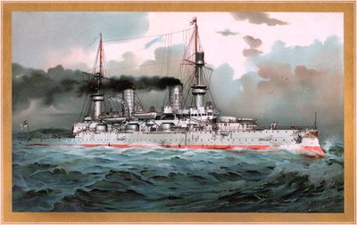S.M. Slagskipet Kaiser Wilhelm II av Hugo Graf
