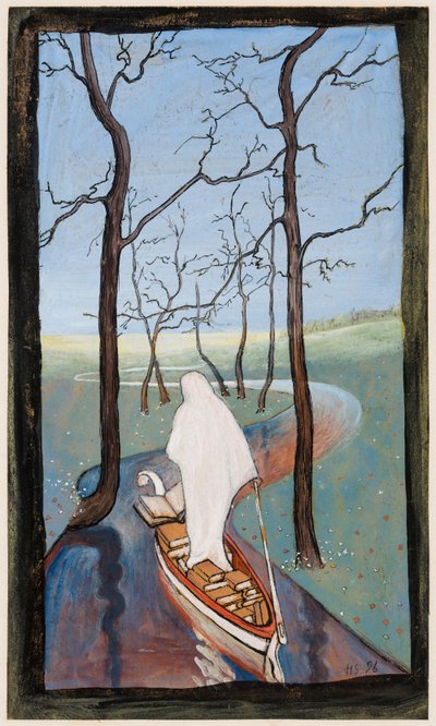 Ved livets elv; Livets strøm av Hugo Simberg