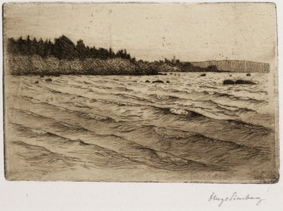 Sommerbølger av Hugo Simberg